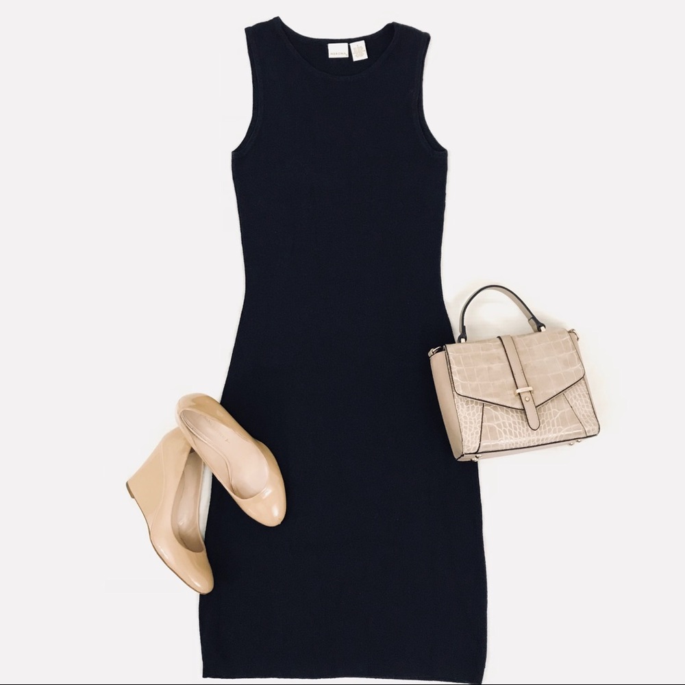 Black Merona Bodycon Dress Size S